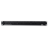 Hubbell HP6A24US NEXTSPEED Ascent Cat 6A 24-port Patch Panel, Component, Silver